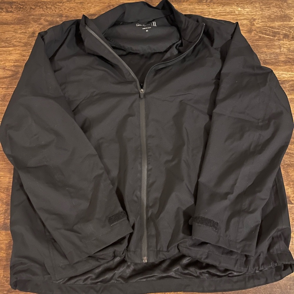 Walter Hagan Golf Rain Jacket Size XL Black